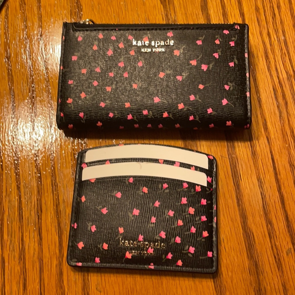 Kate Spade wallet and card holder